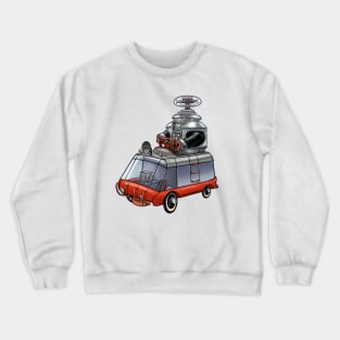 Lost In Space Pedal Car Crewneck Sweatshirt